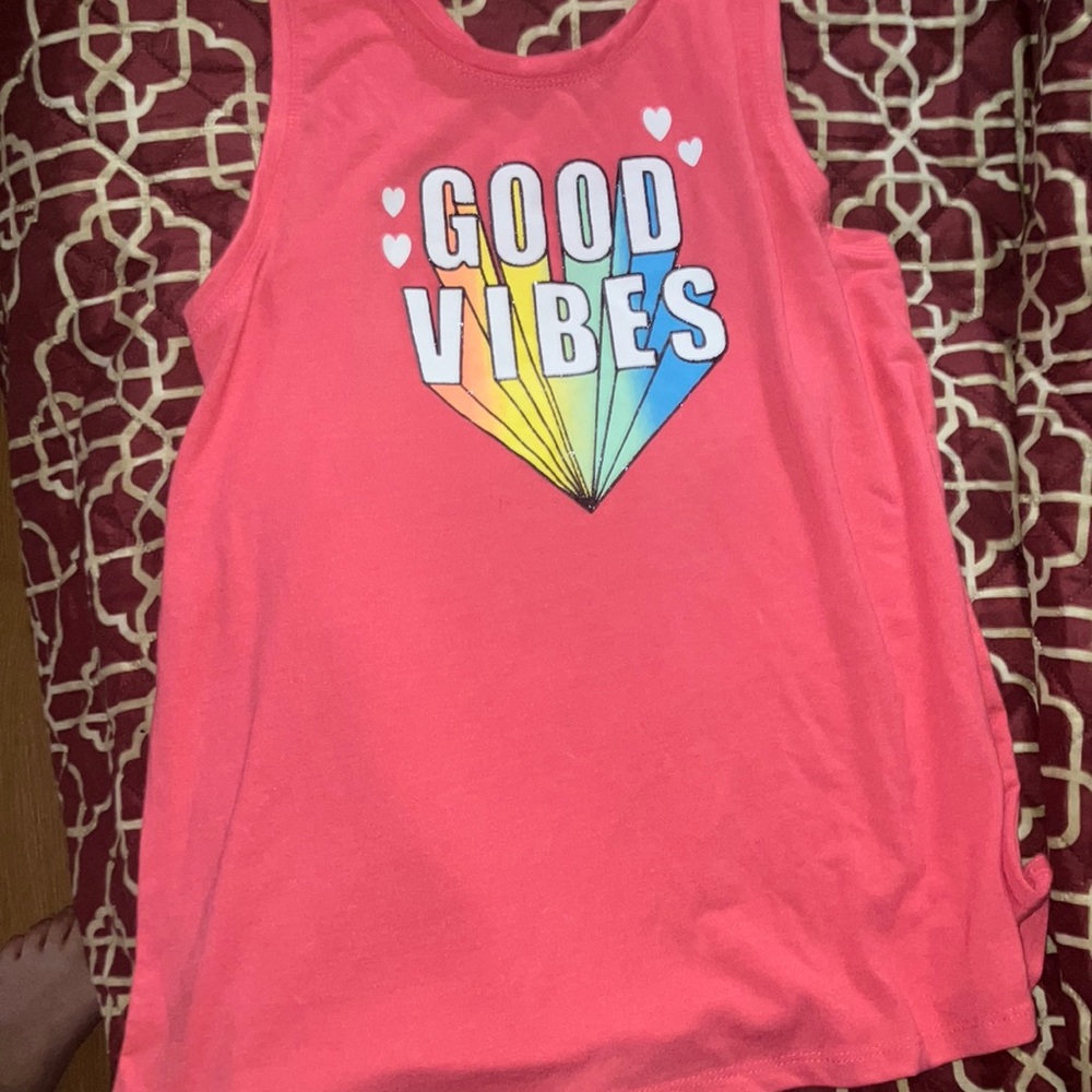 This is a good vibes tank top